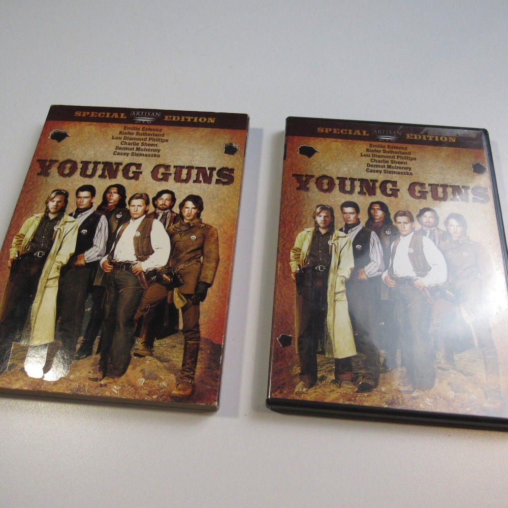 Young Guns Special Edition Artisan‎ DVD Western Movie Kiefer Sutherland